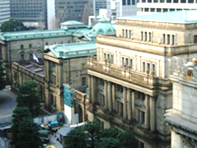 日本銀行の免震工事