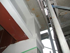 コテ 施工後｜端部の処理