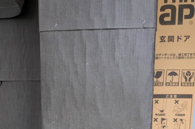 ブレストロング工法施工1｜フェルト