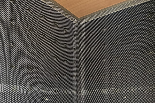 ブレストロング工法施工2｜ラス